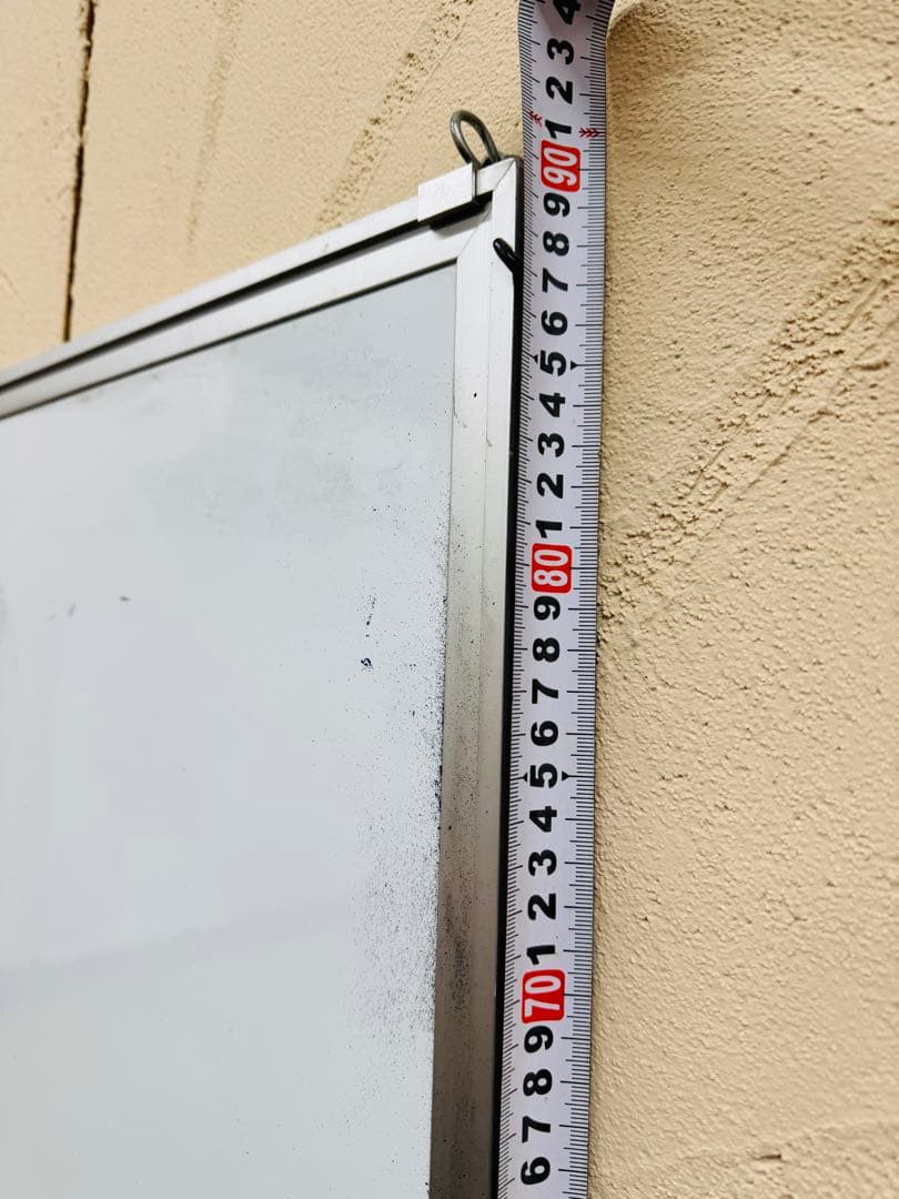 壁掛け ホワイトボード 黒板 160×90cm 事務用品 オフィス 軽量 大型