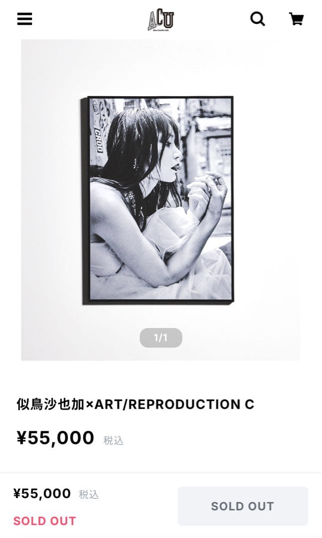 似鳥沙也加×ART/REPRODUCTION A,B,C フルセット新品