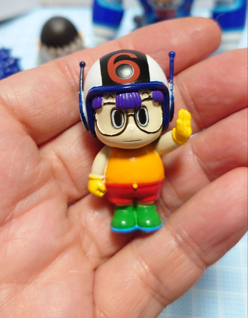 Dr.スランプ　アラレちゃん　マシリト　ロボ　フィギュア　キャラメルマン8号