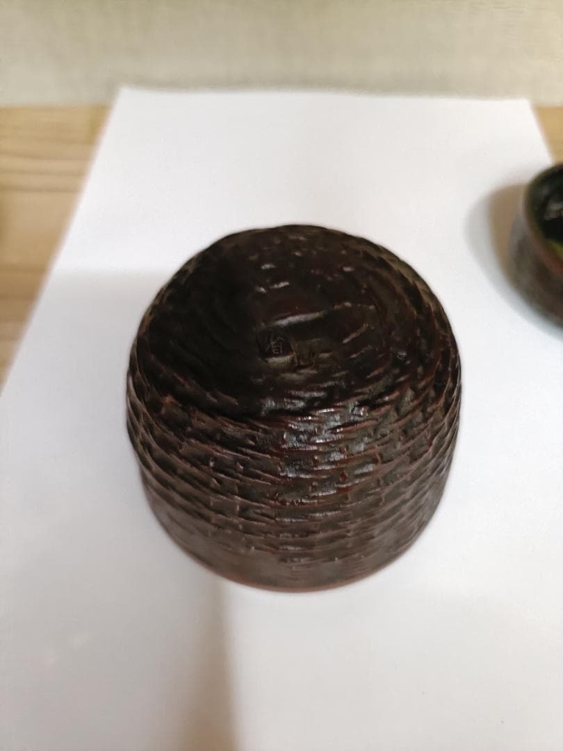 こより編み乾漆蒔絵茶器