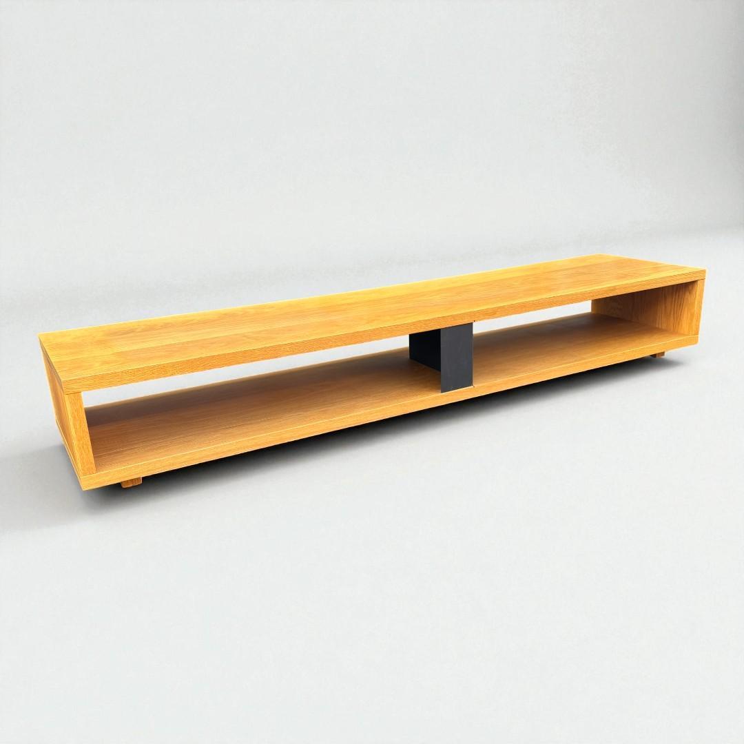 無印良品 リアルファニチャー オーク無垢材 AVボード 180cm（廃盤希少）