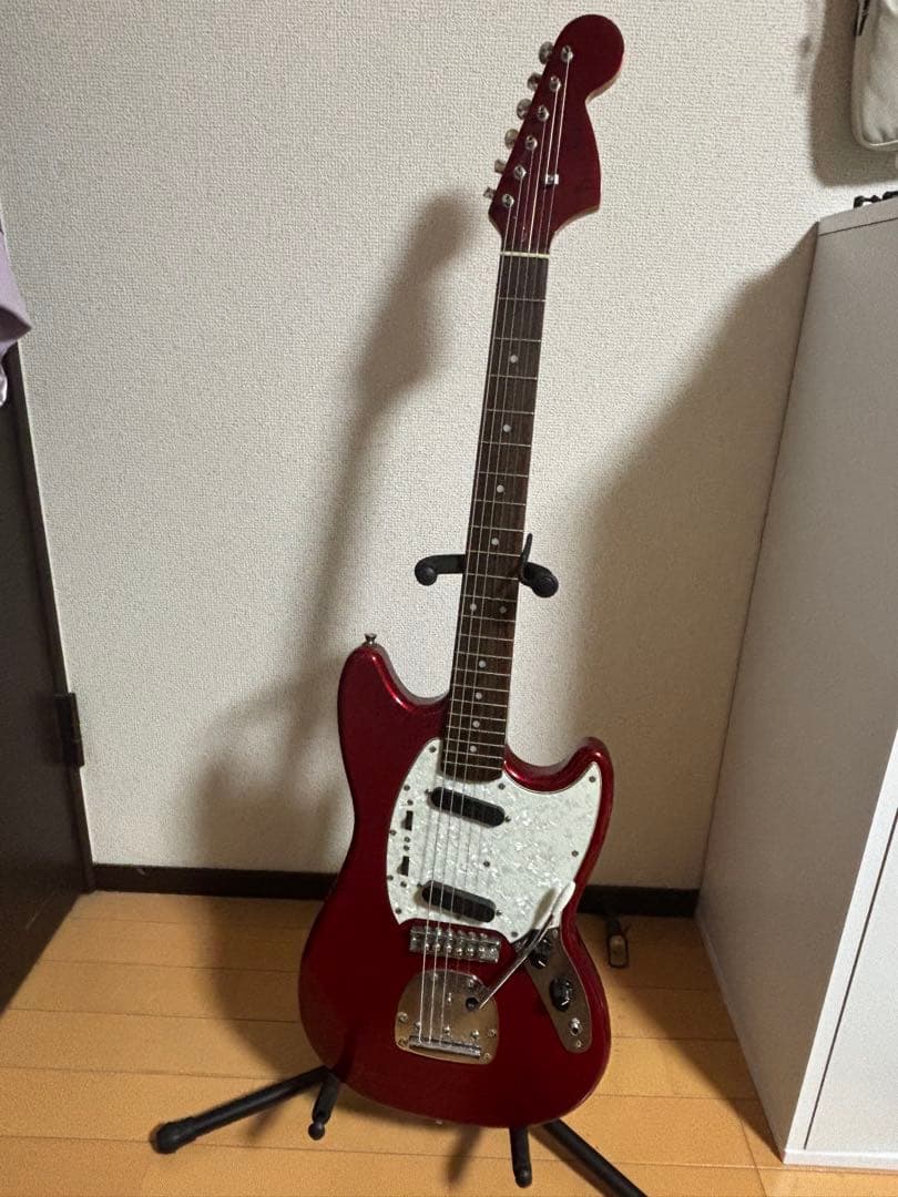 Photogenic エレキギター ムスタング　赤 おまけ付き