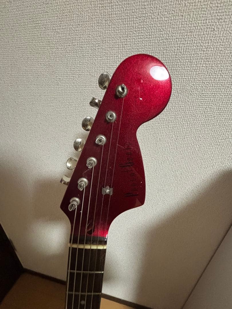 Photogenic エレキギター ムスタング　赤 おまけ付き