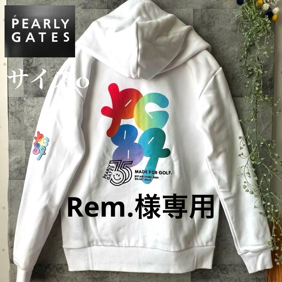 PEARLYGATES 35周年白パーカー　新品未使用品タグ無し