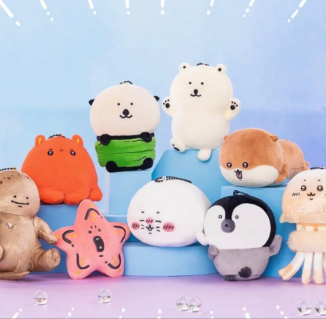 ナガノキャラクターズ ナガノの水族館 マスコット 9種 コンプリート