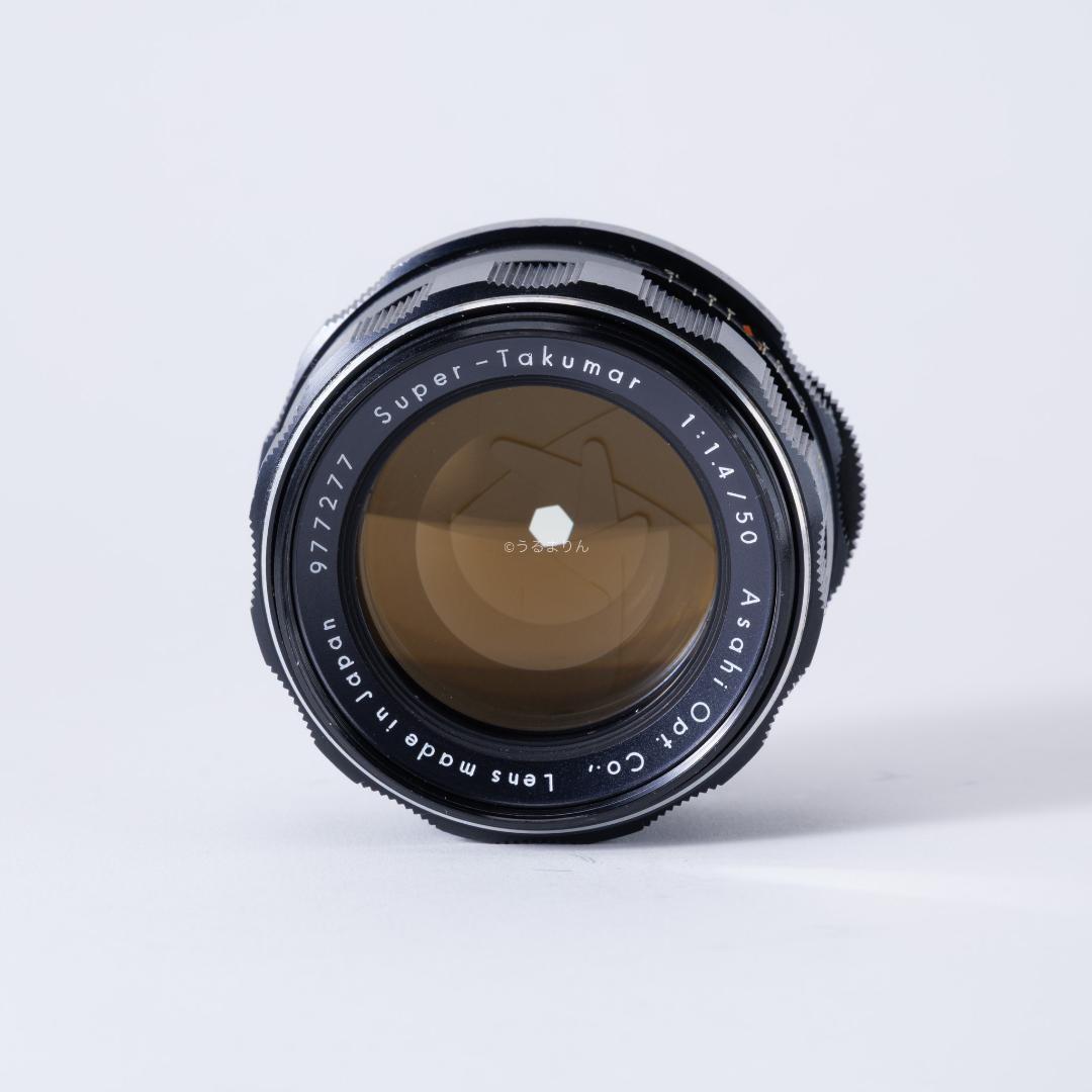R指標8枚玉！旭光学 Super-Takumar 50mm f1.4 最前期