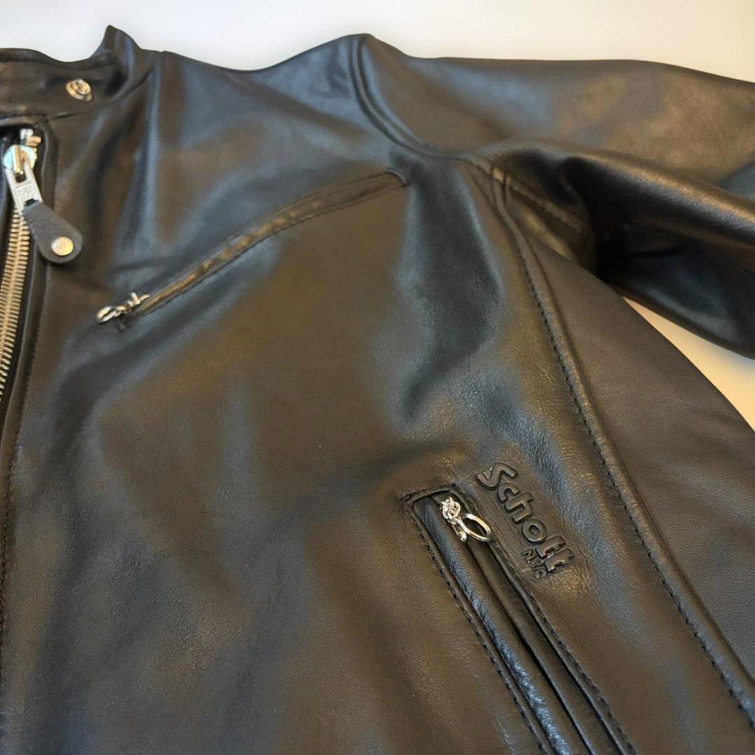 Schott シングルライダース　M