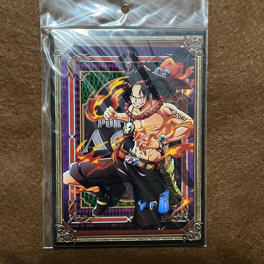 ONE PIECE　ワンピース　輩ブロマイド　バースデーブロマイド　エース