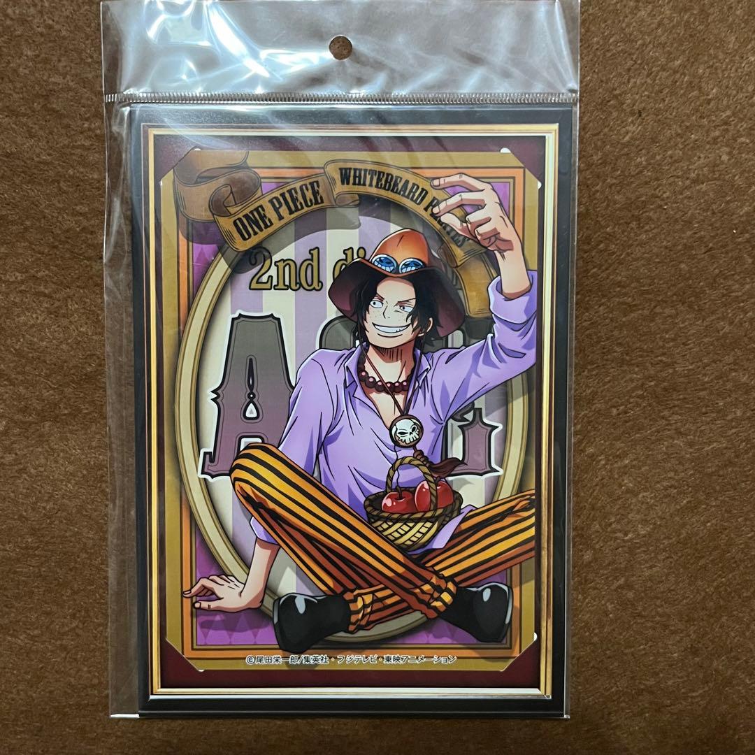 ONE PIECE　ワンピース　輩ブロマイド　バースデーブロマイド　エース