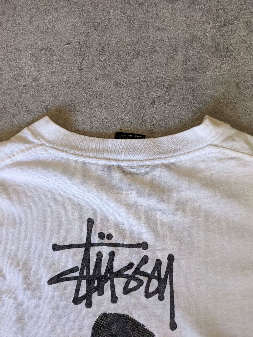 【名作】OLD STUSSY おじさん T SHIRT Ｍ