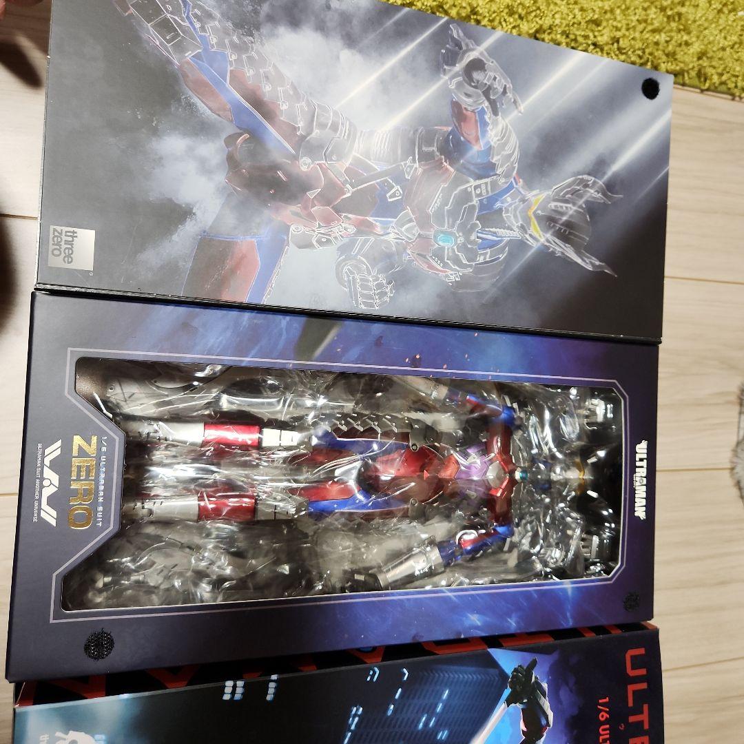 スリーゼロ　ultramanセブンスーツ　ゼロスーツ及びセブンのウエポンセット