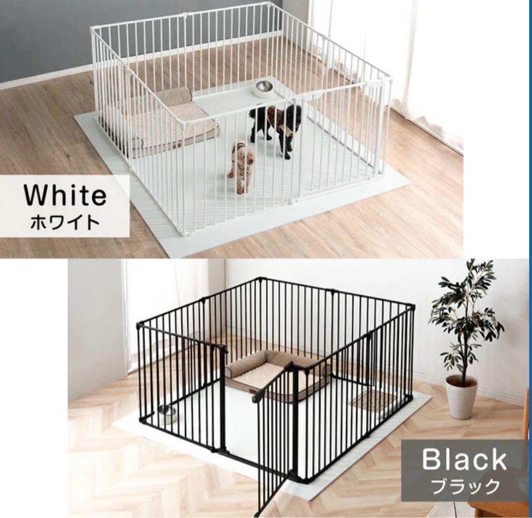 ペットサークル ホワイト 6枚セット