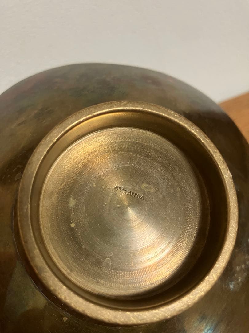 Paavo Tynell BrassBowl パーヴィティネルアアルト1940S