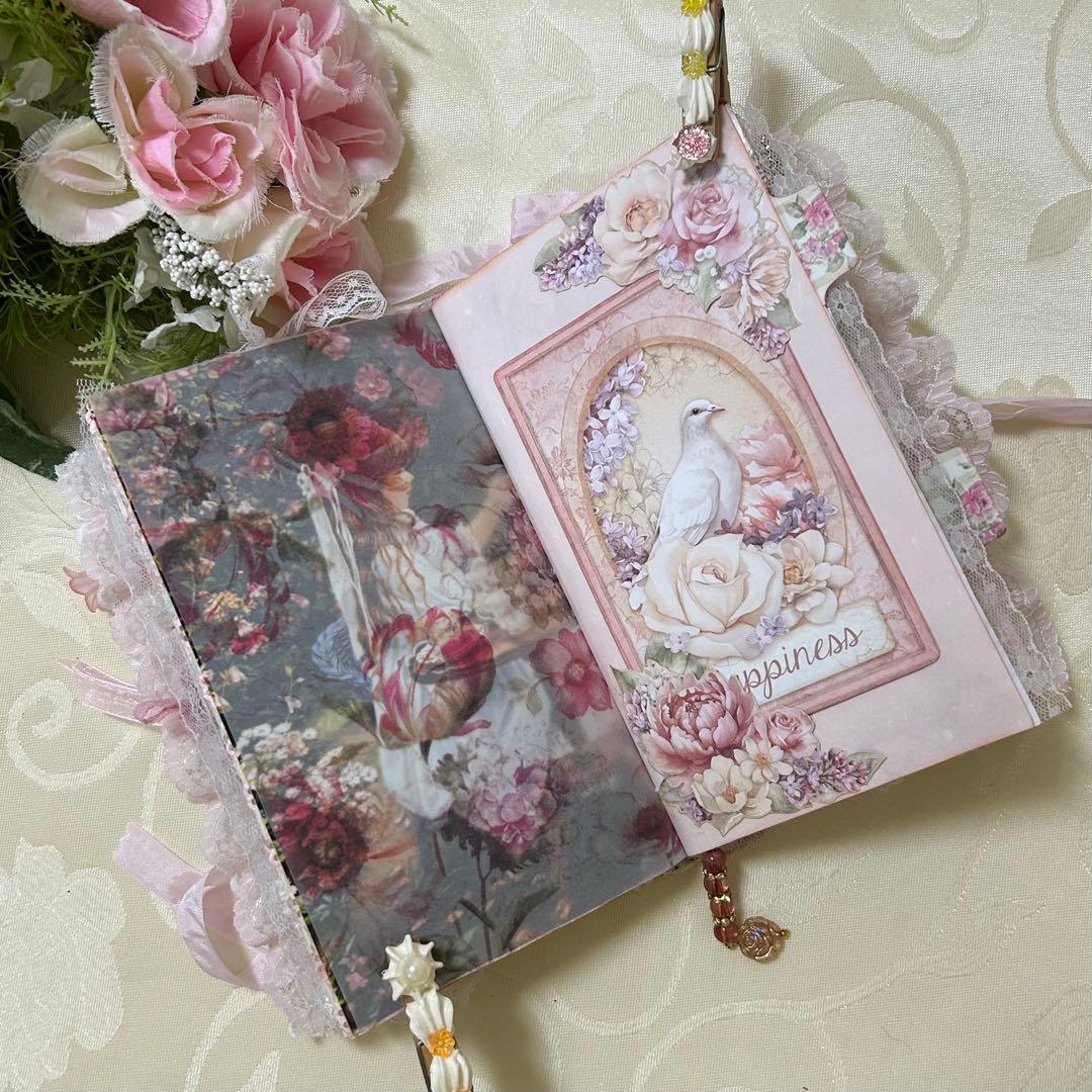 薔薇とレースのジャンクジャーナル・雑記帳　My Family♡