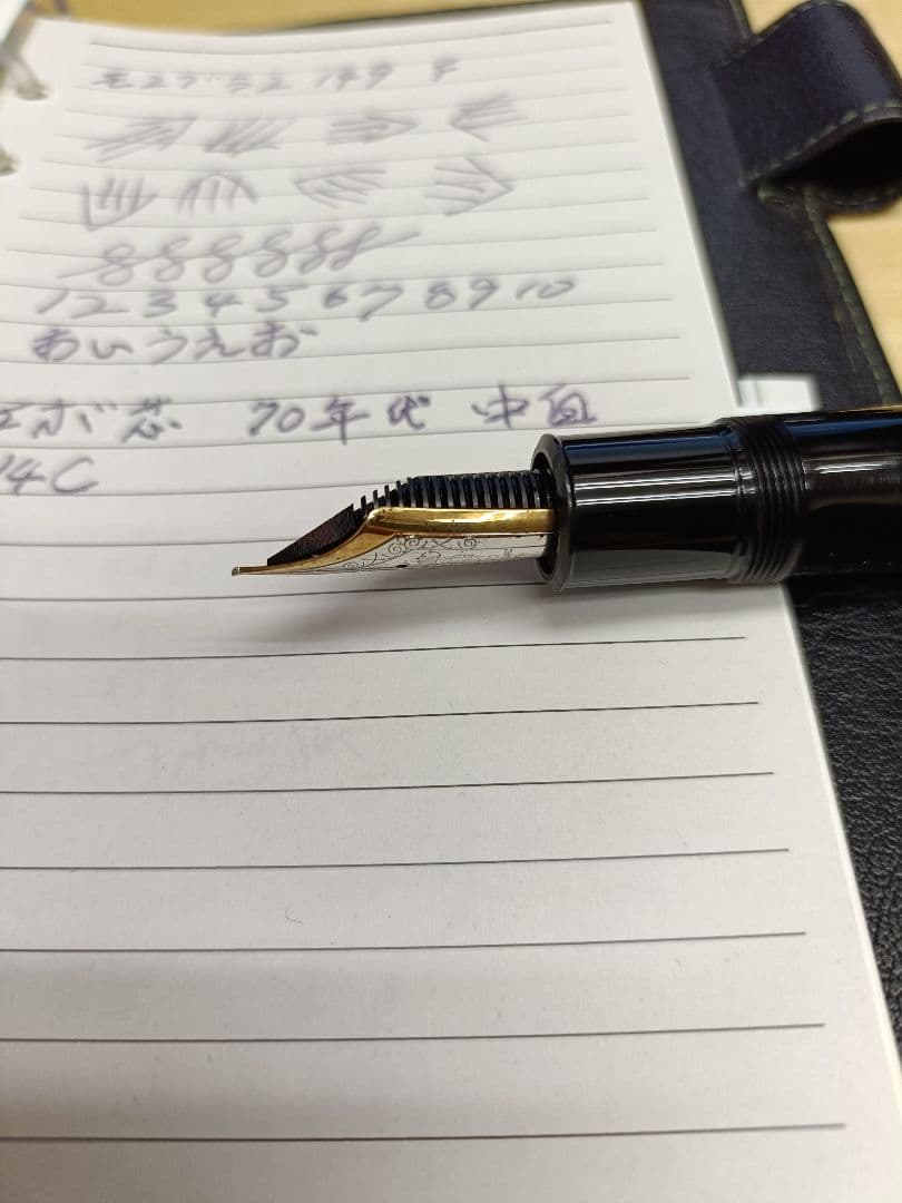 モンブラン　マイスターシュテュック１４９　エボ芯　なで肩　中白１４C