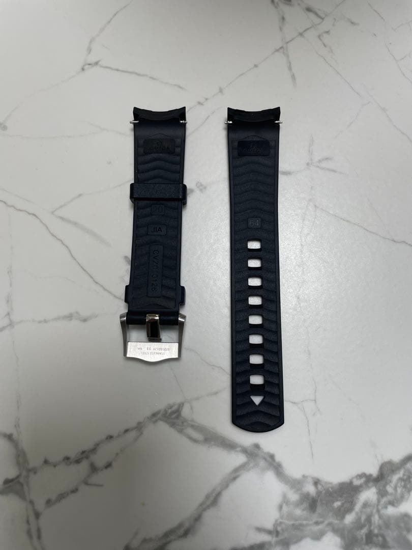 オメガシーマスターダイバー300m 純正ラバーベルト