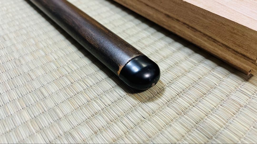 模造刀 座頭市 仕込杖 尾形刀剣 楕円古式鞘 箱付き 251110-3