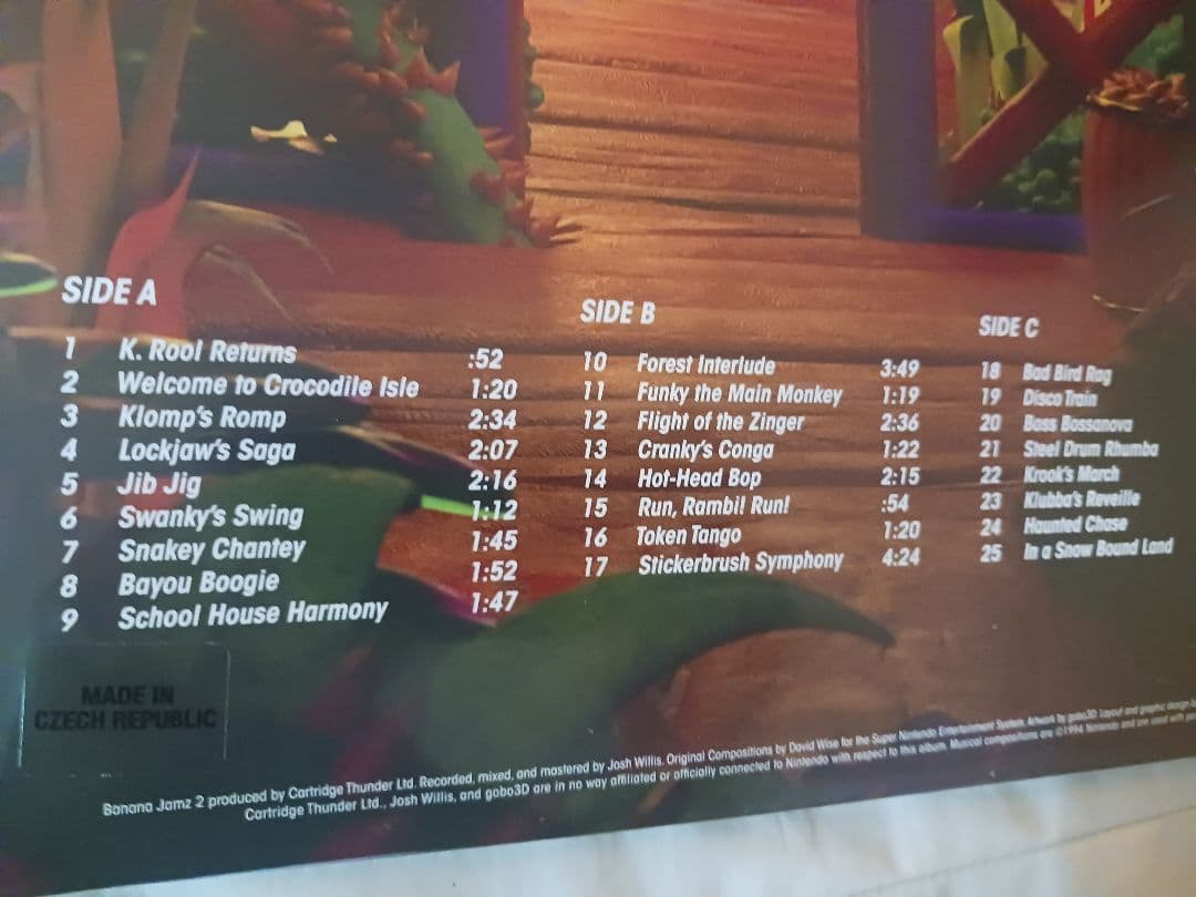 スーパードンキーコング 2 ディクシー&ディディ レコード　デビッドワイズ等