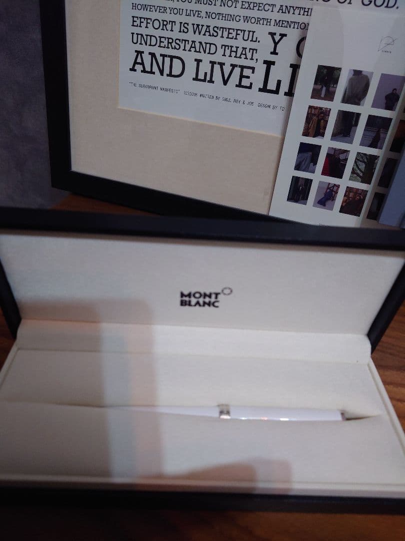 専用　MONTBLANC ホワイト ボールペン 本体