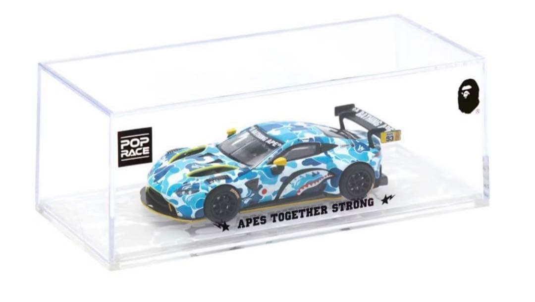 ミニカー BAPE x POPRACE Aston Martin GT3