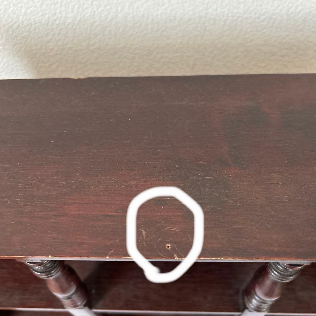 レトロ　木製 飾り棚　カップボード ビンテージ　飾り棚 家具 オープンシェルフ