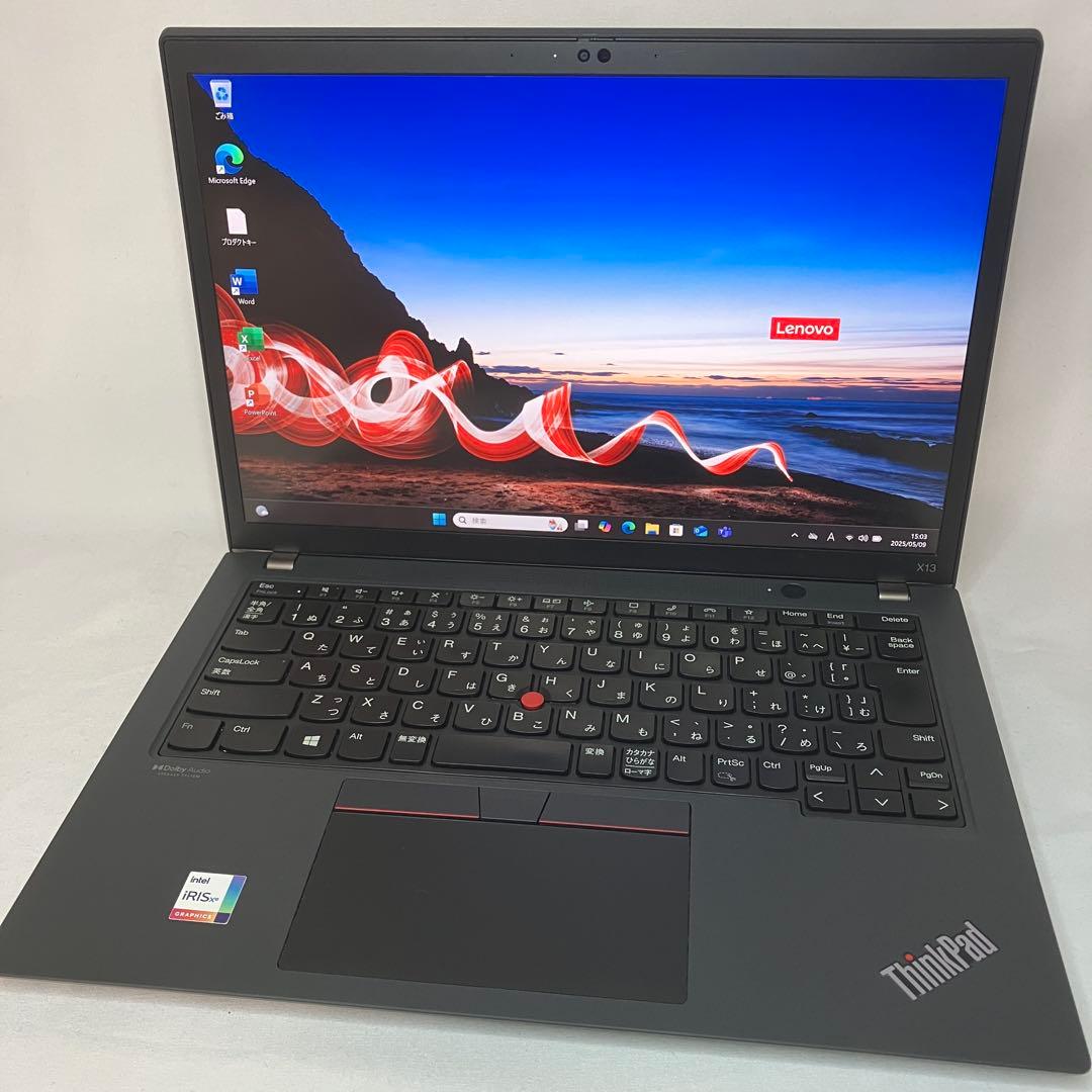 美品 ThinkPad X13 Gen2 11世代 i5 8GB WUXGA