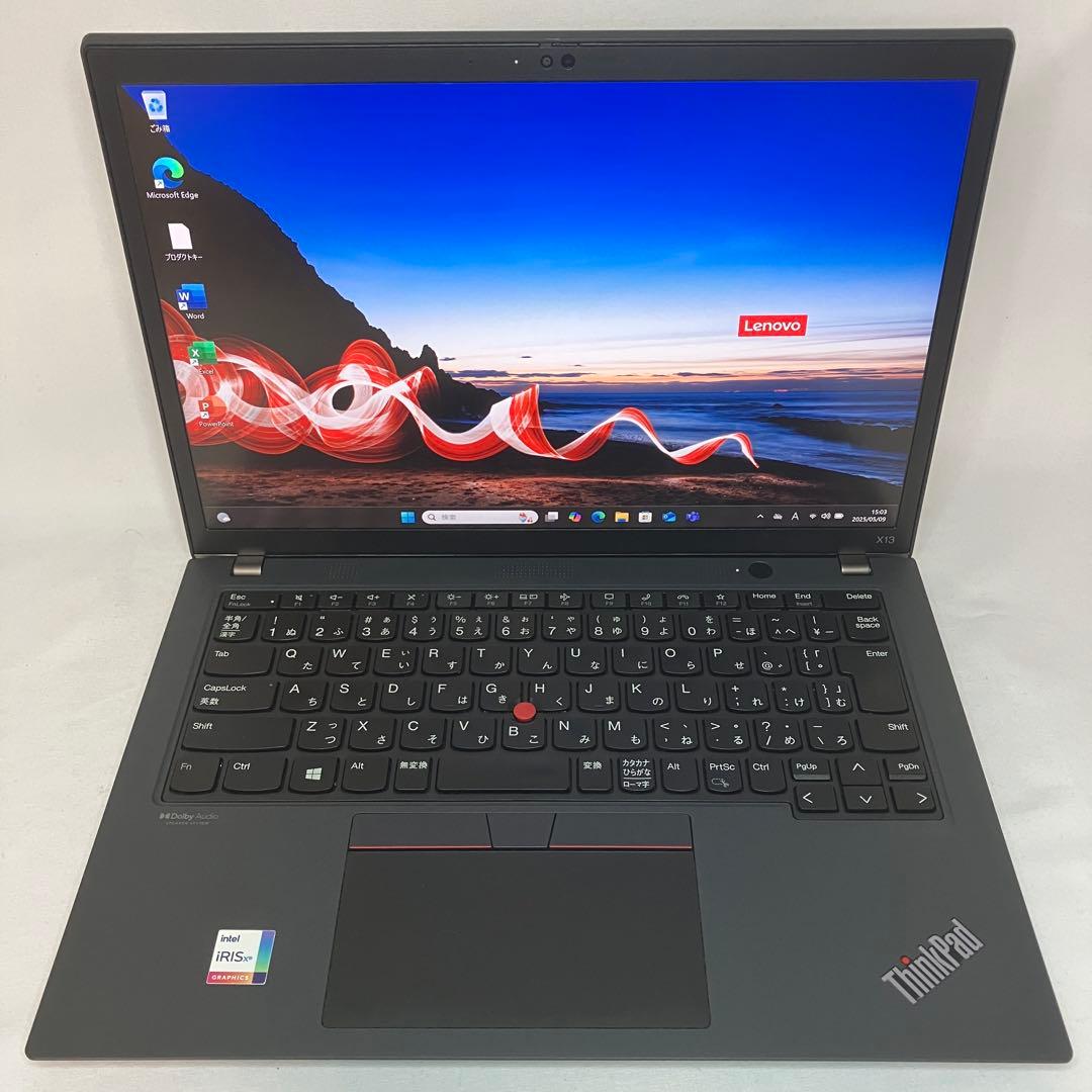 美品 ThinkPad X13 Gen2 11世代 i5 8GB WUXGA