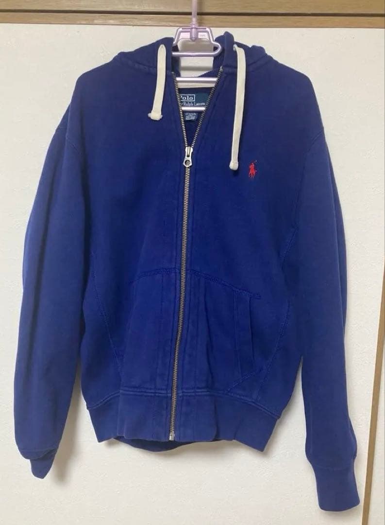 90s POLO by Ralph Lauren フルジップパーカー(リバース)