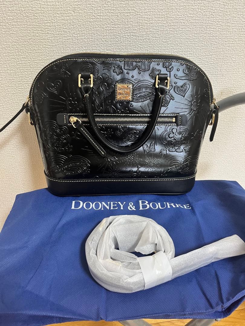 ドゥーニー&バーク　ディズニー コラボ　ハンドバッグ　ミッキー 美品　ショルダー