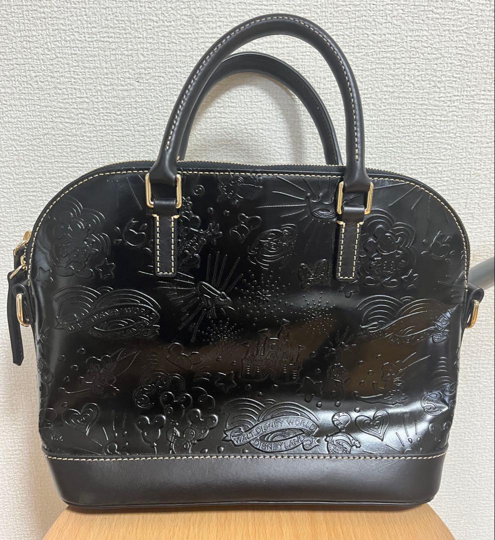 ドゥーニー&バーク　ディズニー コラボ　ハンドバッグ　ミッキー 美品　ショルダー