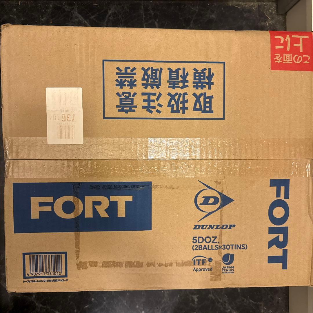 DUNLOP FORT テニスボール 60個入り