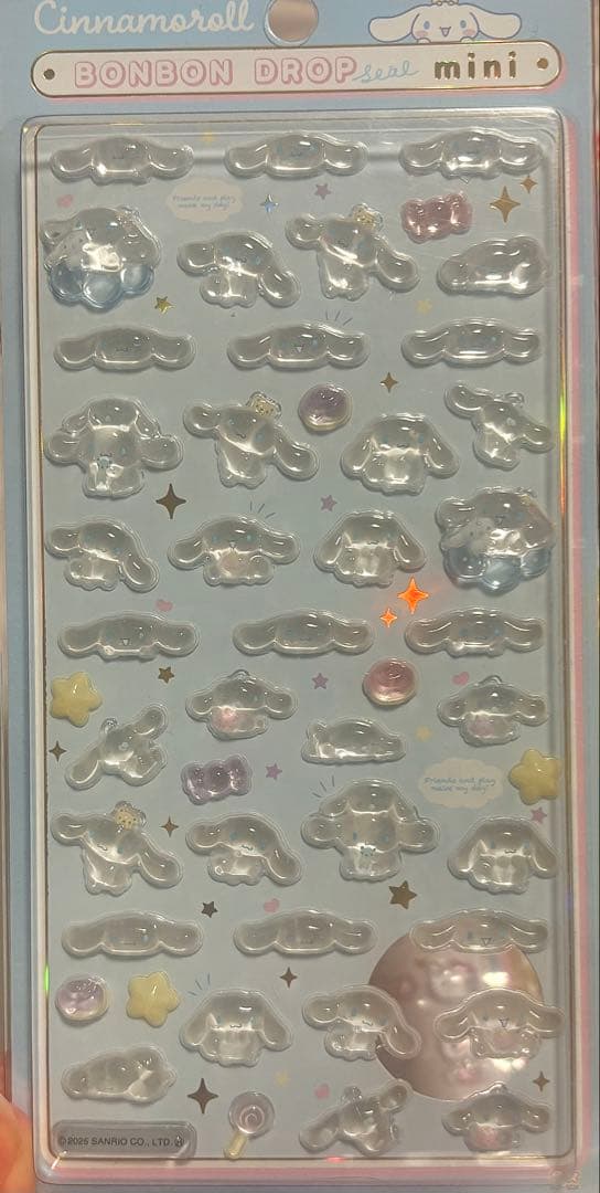 【正規品未開封】ボンボンドロップシール　サンリオ7種セット