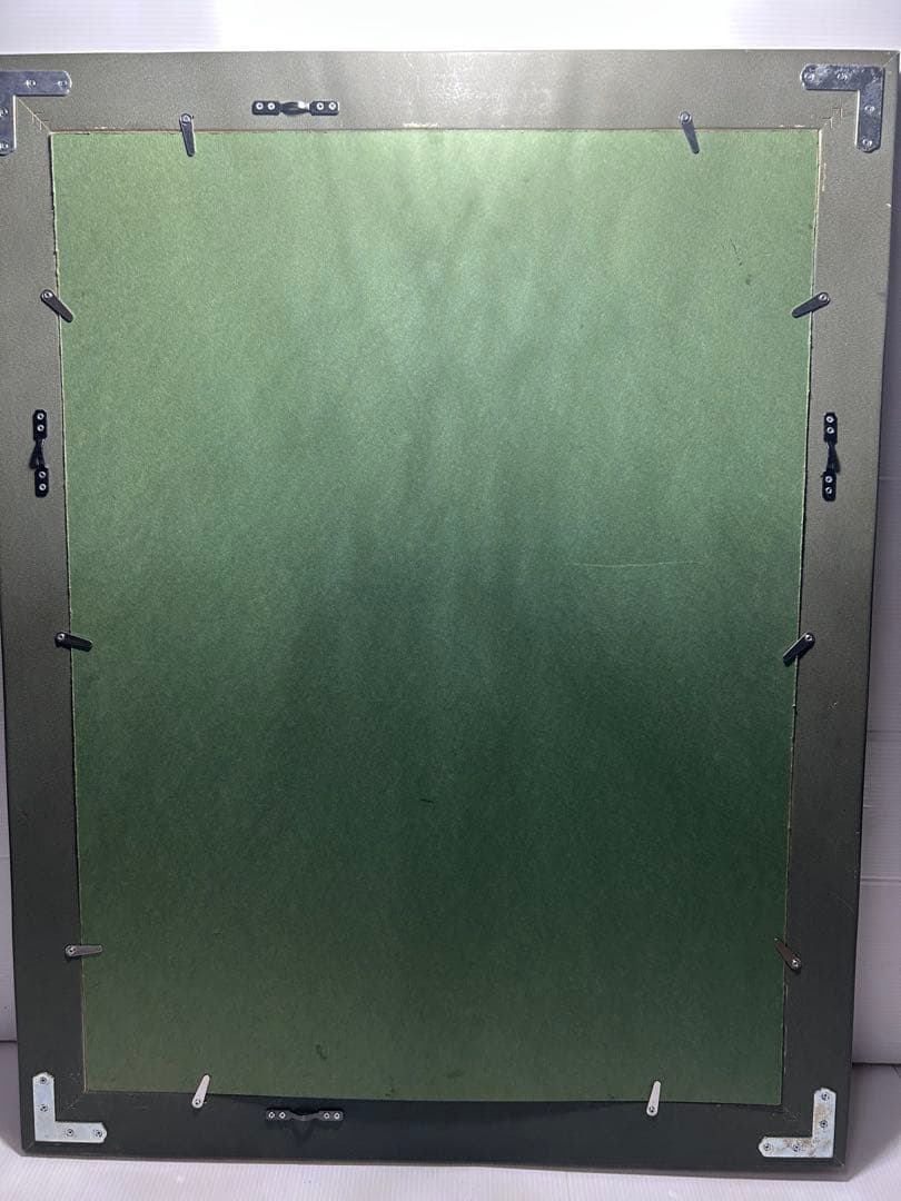 不動明王 額装 和紙ちぎり絵風 仏画 インテリア 壁掛け