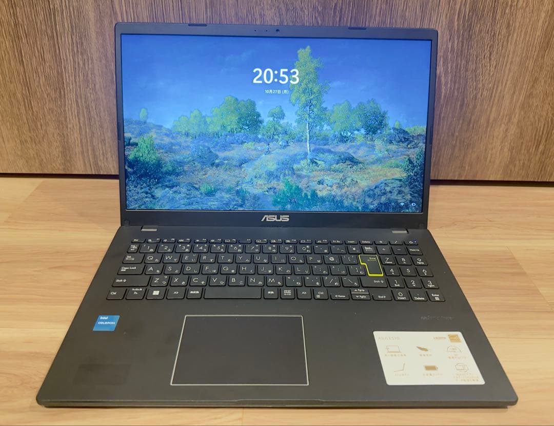 ASUS E510K 15.6インチノートPC