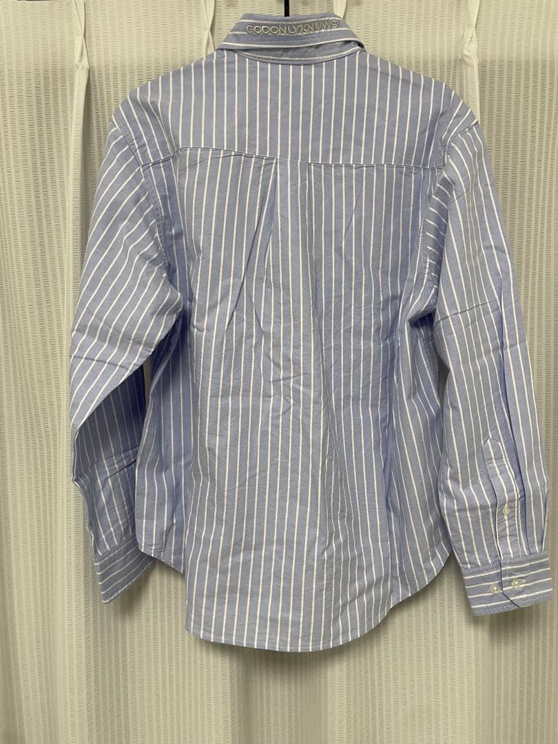 GOD ONLY KNOWS ストライプシャツ　ブルー S