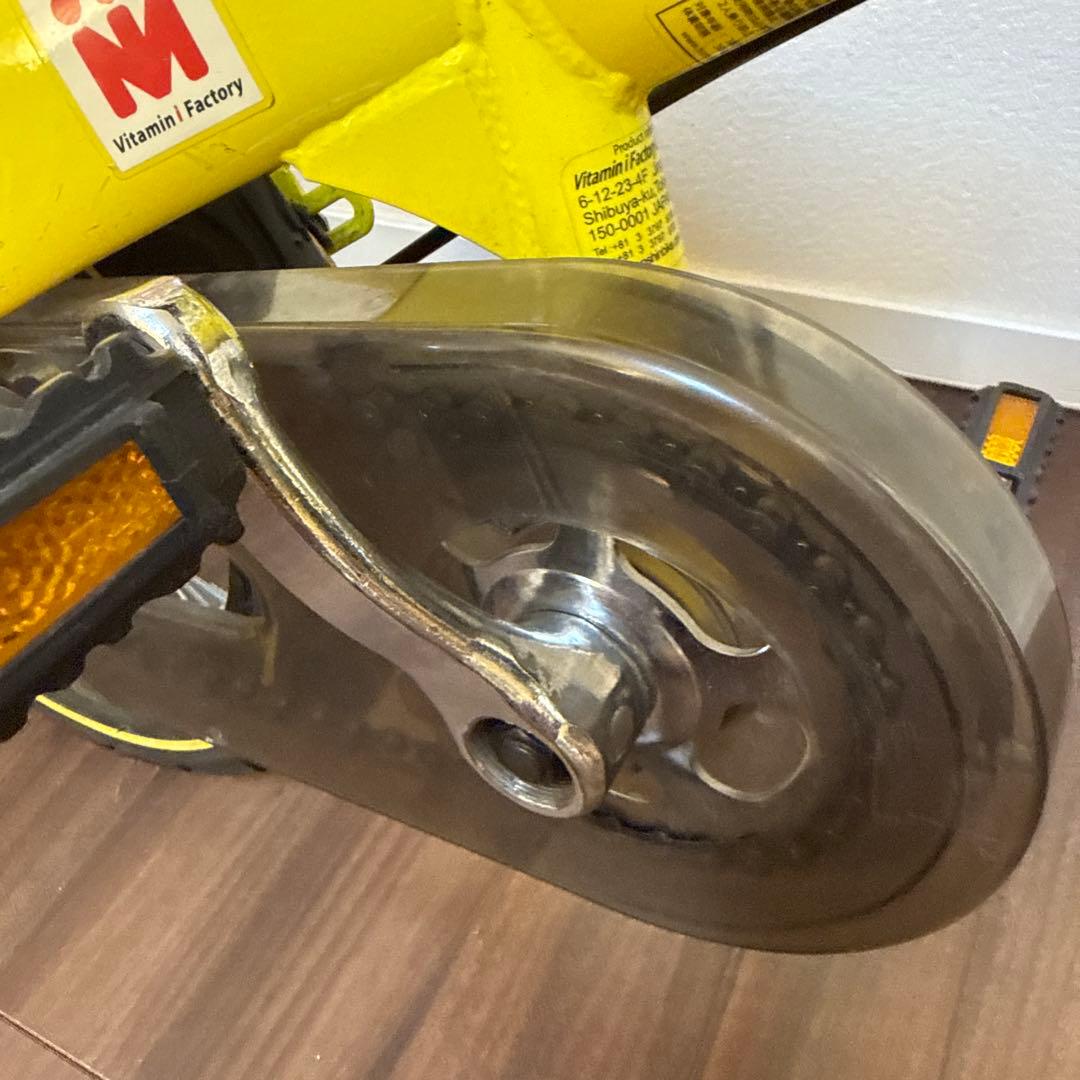 美品 ヘンシンバイク イエロー 黄 Henshinバイク 動作確認済み