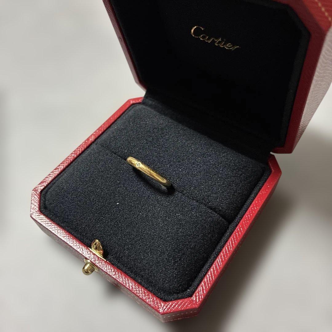 Cartier 1895ウェディングリング イエローゴールド証明書なし