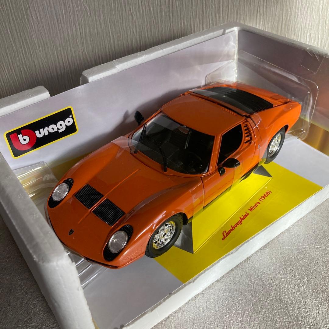 Bburago ブラーゴ　Lamborghini Miura 1/18 オレンジ