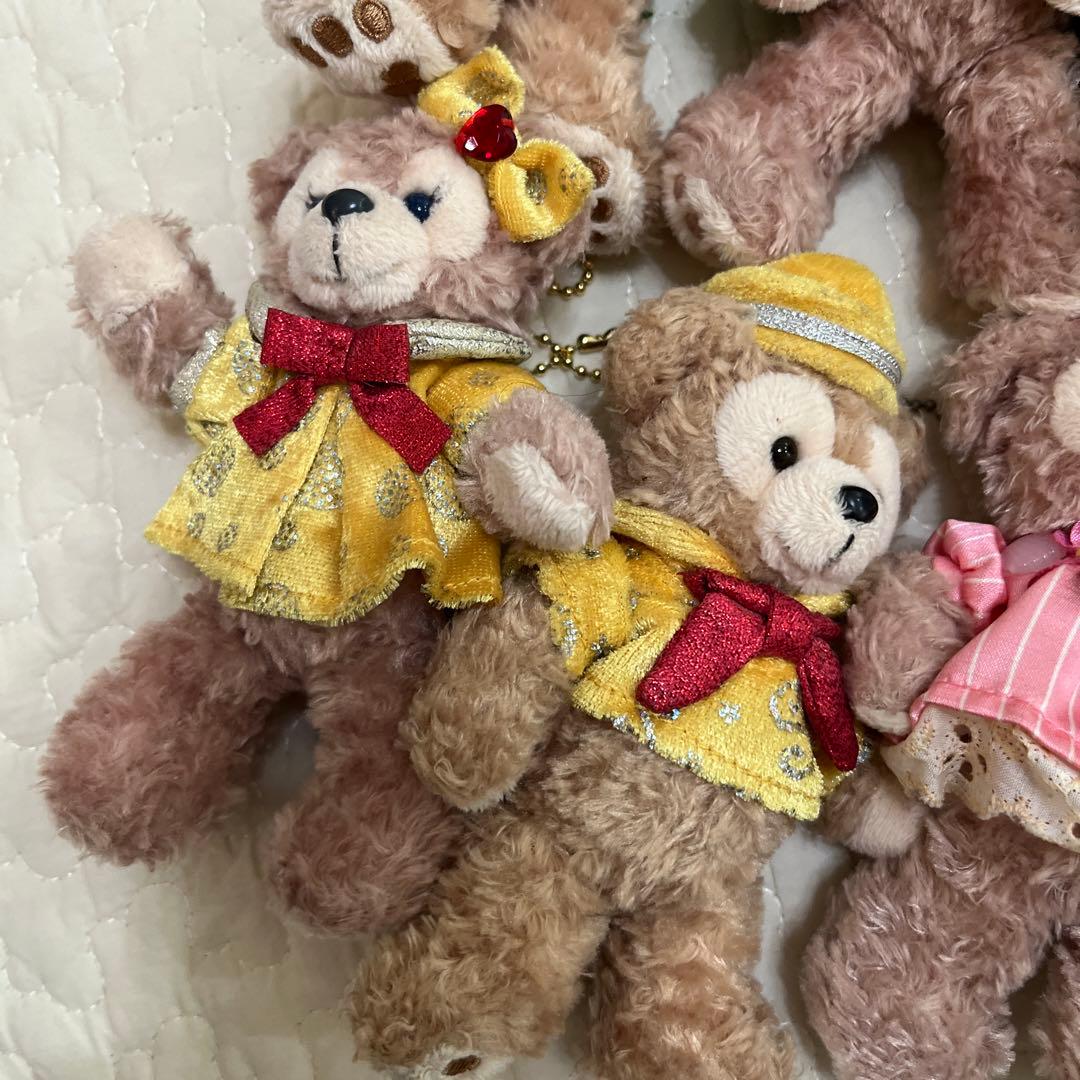 18体　ダッフィーシェリーメイぬいぐるみバッジ