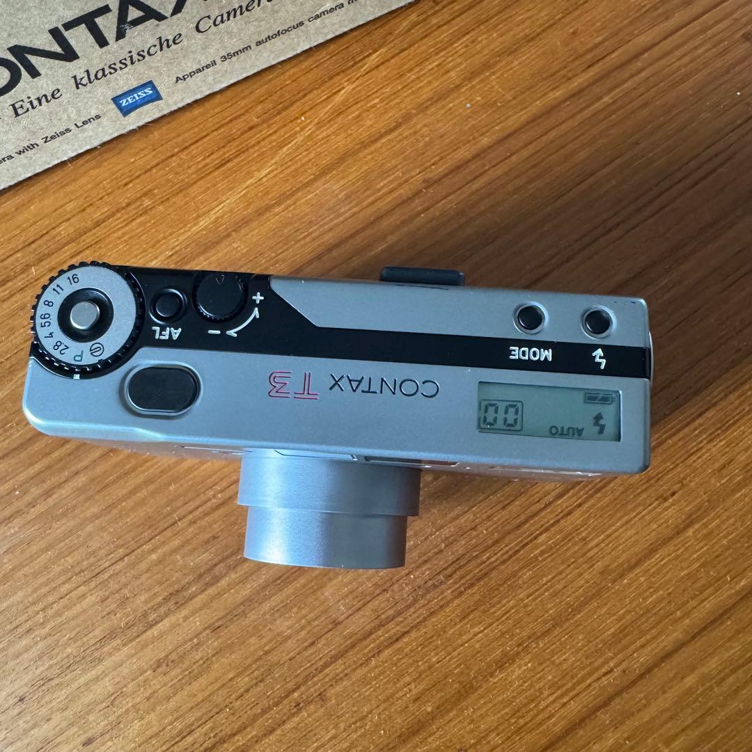 CONTAX T3 DATA BACK、ケース、説明書などまとめて　箱付き