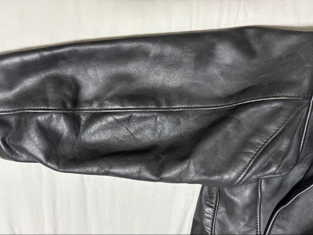 SCHOTT 641 シングルライダースジャケット ボアライナー 38 L相当