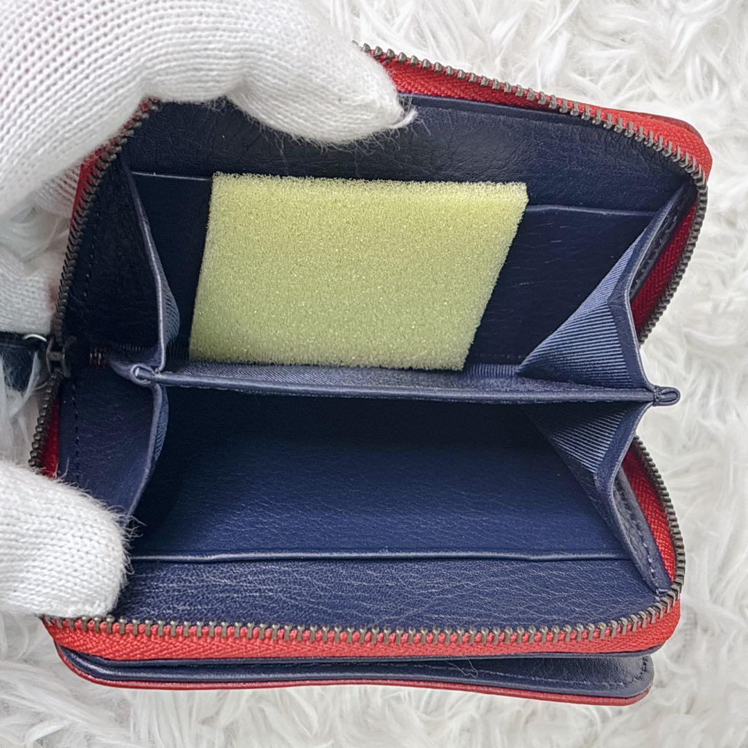 BURBERRY BLACK LABEL 赤 ケース　キーケース