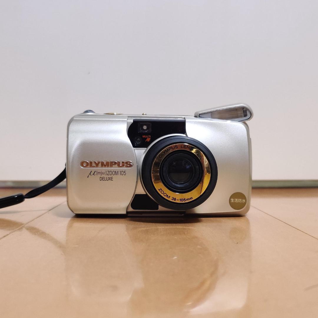 【動作品】Olympus μ mju ZOOM 105 DELUXE 元箱付き