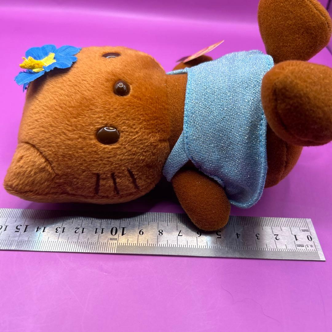 ♡激レア♡ガングロキティぬいぐるみ　ハイビスカス　ギャル　サンオイル　2002年