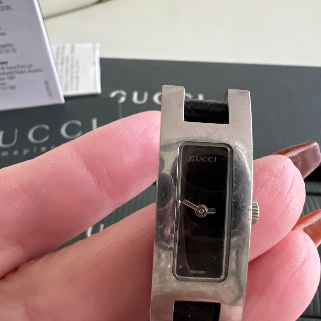 GUCCI 3900L レディース時計 レザーベルト