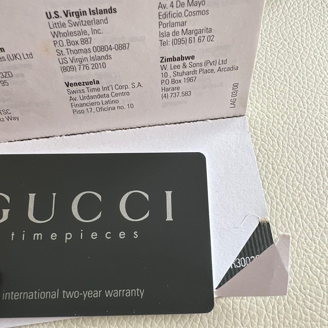 GUCCI 3900L レディース時計 レザーベルト