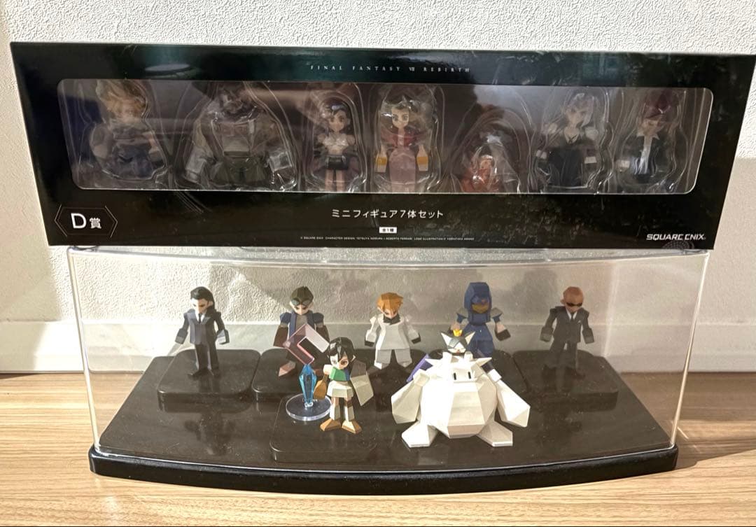 FINAL FANTASY VII REBIRTH D賞　ミニフィギュアセット
