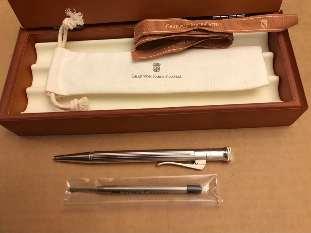 ファーバーカステル 銀製ボールペン(ネーム入り)