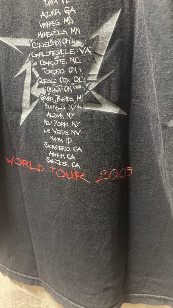 llica tシャツ 2009 ツアー　ブラック　アルスタイル