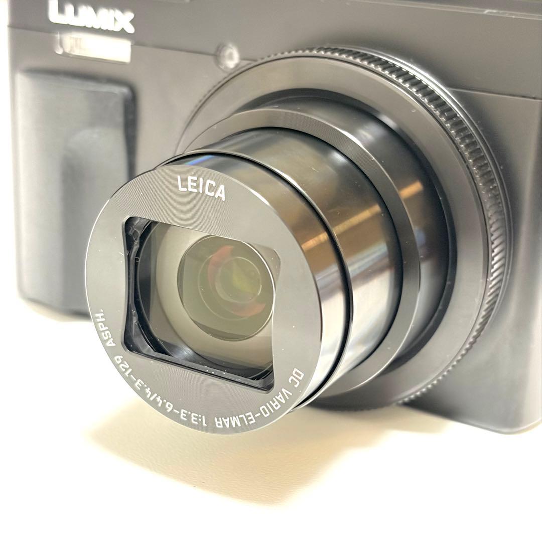 LUMIX DC-TZ99 パナソニック コンパクトデジタルカメラ ブラック 黒